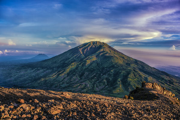 Mount Merbabu travel tourism - explore the beauty of the mountain views