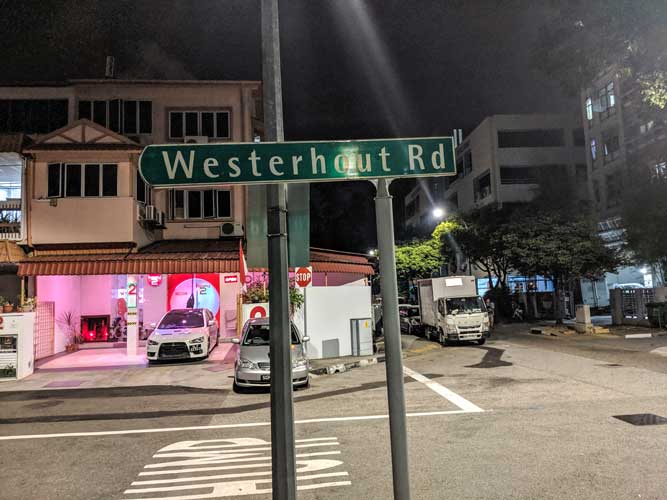westerhout street singapore