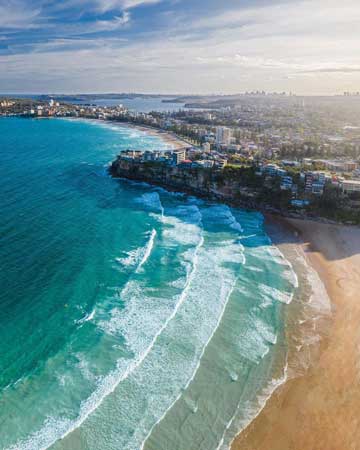 Fresh Water beach Sydney 